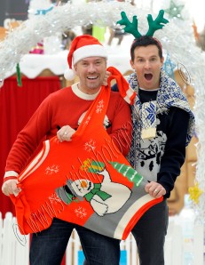 Colin and Justin / Christmas jumpers